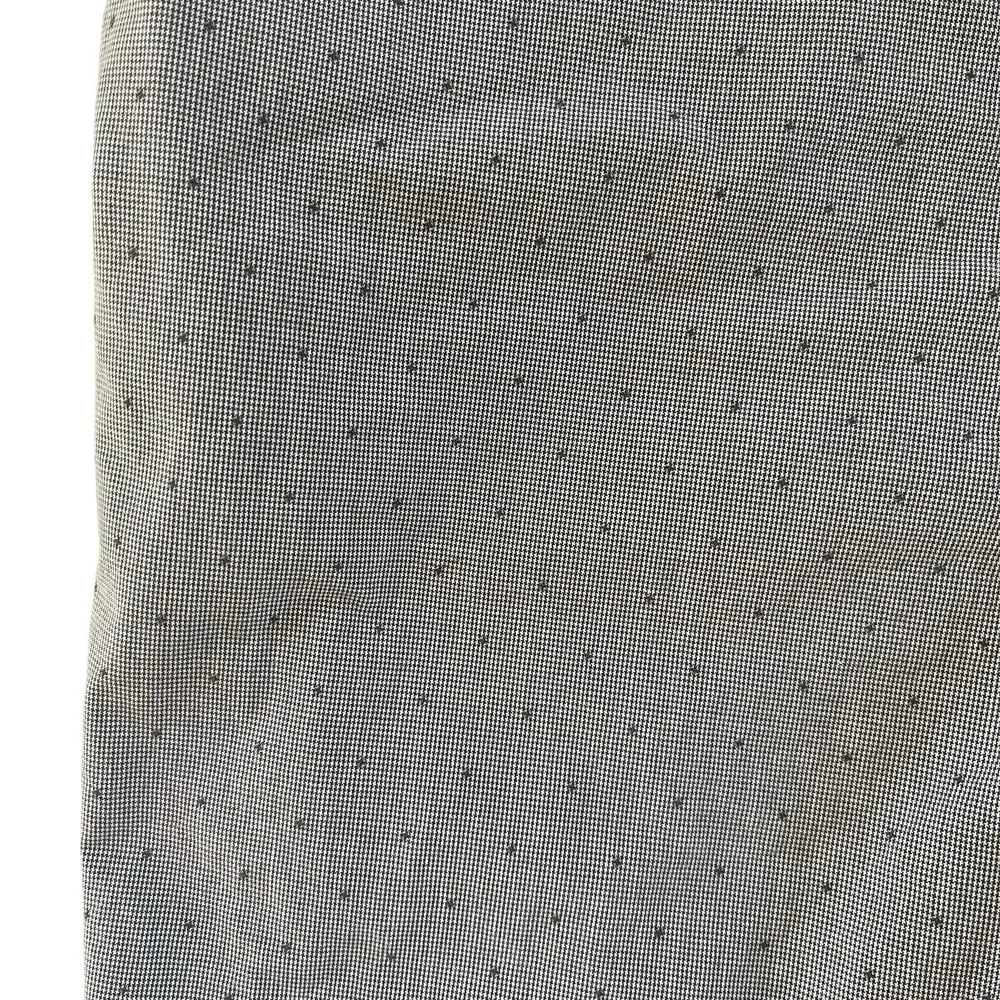 Banana Republic Men's Size 32 Aiden‎ Short Gray Houndstooth Mini Dot 100% Cotton
